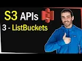 AWS S3 ListBuckets API Walkthrough with NodeJS