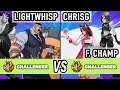 2XKO ▰ LightWhisp (Darius / Braum) vs ChrisG + Filipino Champ (Ahri / Jinx) ▰ High Level Gameplay