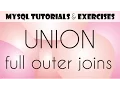 17 MySQL Tutorial for Beginners Unions - Literals