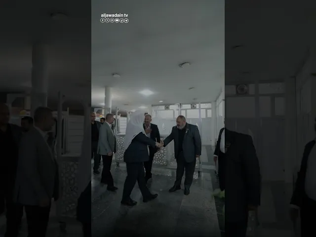 الأمين العام للعتبة الكاظمية المقدسة يستقبل وفد مواكب مدينة الكاظمية المقدسة