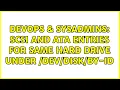 DevOps SysAdmins scsi and ata entries for same hard drive under by-id
