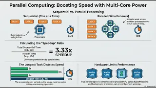 parallel computing explained how multi core processors speed up software