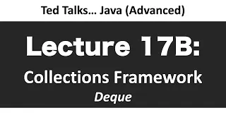 CSCI2120 - Lecture 17B Collections