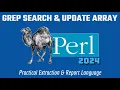 Perl Grep Search Update Array - Beginners Code Example 2024