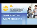 CDS Table function Client Handling in ABAP on Cloud ABAP on Cloud contact anubhavtrainings com