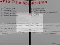 Applying for a title Lorain County OH