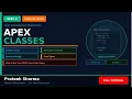 What is a Class in Apex Create Your First Class Developer Console Data Types Part 2