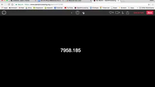 How to keep track of time in the P5 js programming language