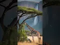 Download Lagu In the heart of the savanna, even giants share #harmony #zebra #giraffe
