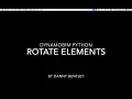 DynamoBIM Python Beginner s Guide how to Rotate Elements