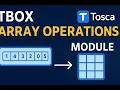 TBox Array Operations in Tosca Complete Guide with Examples