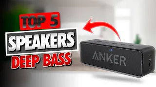  top 5 best bluetooth speakers with deep bass on amazon 2025 cheap portable waterproof