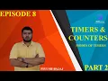 E8 TIMER AND COUNTER MICROCONTROLLER 8051 PART 2 ELECTRONICS COMMUNICATION PIYUSH BAJAJ