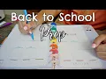 SETTING UP MY PLANNER PREPPING FOR SCHOOL Kindergarten Teacher