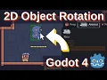 How to Rotate 2D Objects by Player Input Godot 4 Tutorial