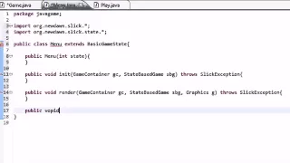 Java Game Development with Slick - 7