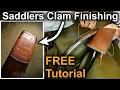 Boring Saddlers Clams Try This Tip Leathercraft Tutorial
