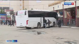 Казахстан возобновляет автобусное сообщение с Омской областью