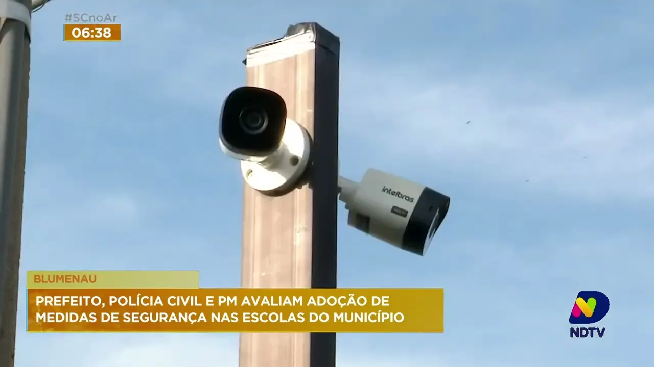 Após reuniões em Brasília, autoridades adotam medidas de segurança nas escolas de Blumenau