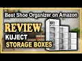 Kuject Shoe Organizer Storage Boxes Review - Best Shoe Organizer on Amazon