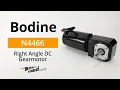 Bodine N4466 Right Angle DC Gearmotor
