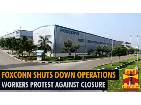 Download MP3 Foxconn Shuts Down Chennai Operations From Today? - Thanthi TV