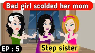 Download Step sister part 5 | English story | Learn English | Animated stories | Sunshine English MP3