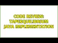 Code Review TapeEquilibrium Java Implementation 2 Solutions