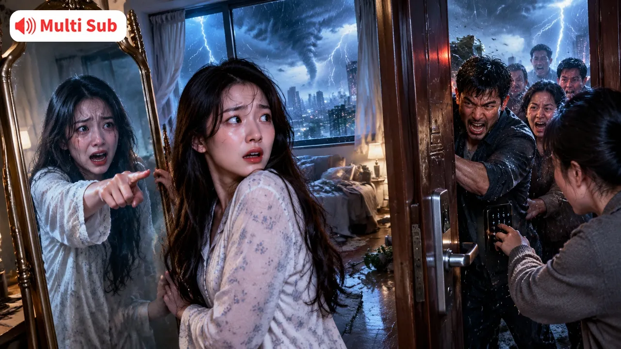 Her Boyfriend Came for Shelter During a Typhoon… She Locked