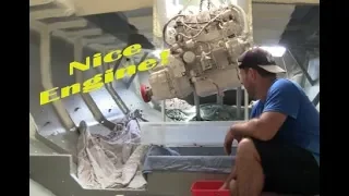 Building my steel sailing yacht Ep.10 Engine bay & spray-on insulation (part 2)