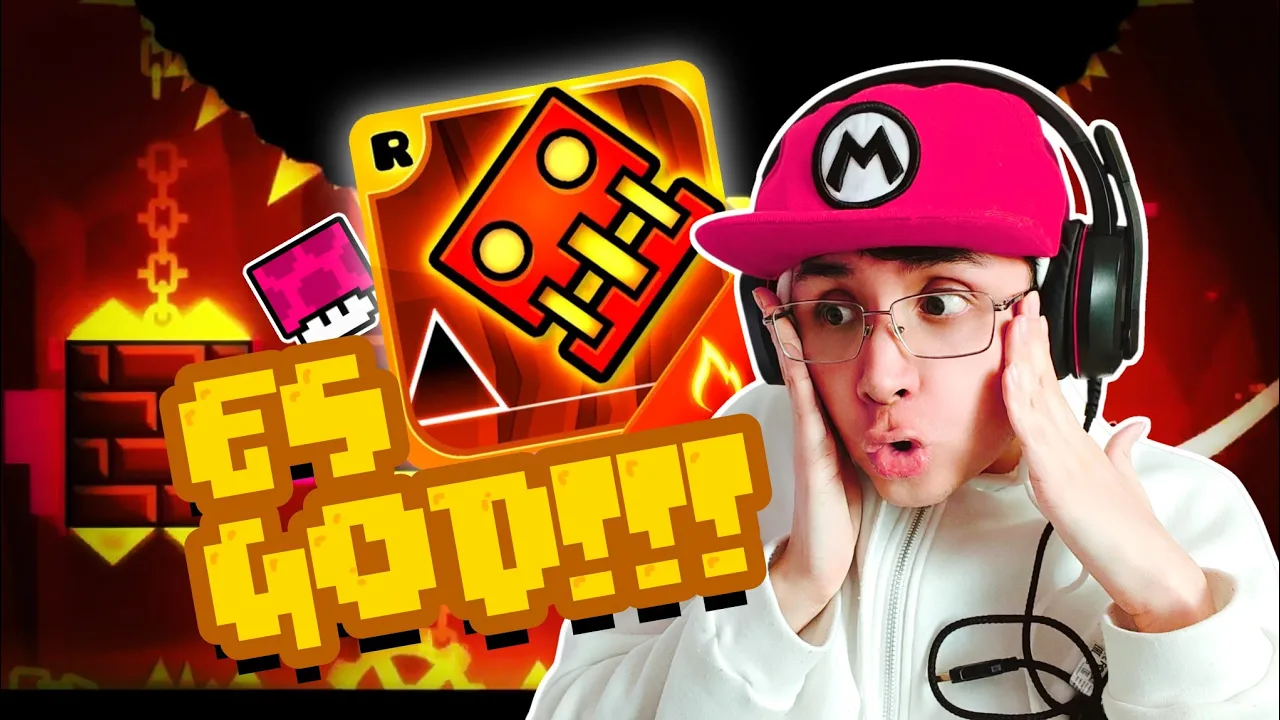GEOMETRY DASH MELTDOWN es MÁS hermoso de lo que RECORDABA 🔥 ¿Lo jugaste?
