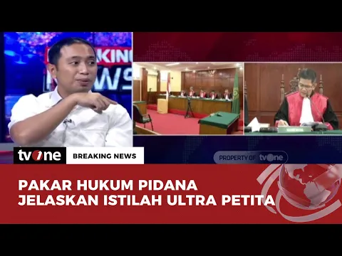 Penjelasan Pakar Hukum Pidana soal Istilah Ultra Petita