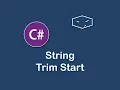 string trim start in c