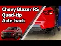 2019+ Chevrolet Blazer RS MRT Sport Touring Axle Back Exhaust 92T122 - Video 4 of 1