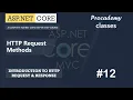 HTTP Request Methods HTTP Request Response ASP NET Core C Course