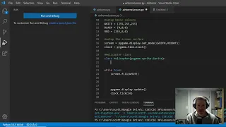 Making a Game with PyGame Sprites - Airborne Part 1