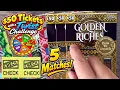 CHECK S IN THE MAIL 3X 50 Golden Riches