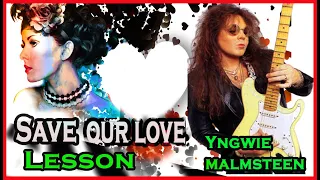 Download Save Our Love - Solo Lesson with tabs (Yngwie Malmsteen) MP3