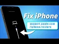 Fix iPhone Stuck On support apple restore With One Click