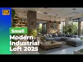 Download Lagu Charming Small Modern Industrial Loft 2025 | Elegant \u0026 Creative House Design for Compact Spaces