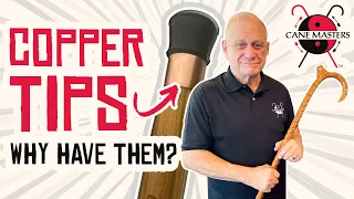 THIS WILL Add Security to your Self-Defense Cane Copper Tips