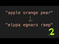 Easy Python Practice Question 3 - Reversing Letters Of Words In A Sentence