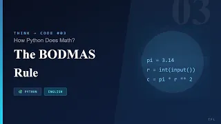 Python Math BODMAS Explained Powers Division Modulo The First Loop English