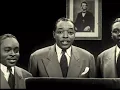 The Jubalaires - The Preacher and The Bear (Performance Video)