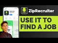 How To Use ZipRecruiter To Find A Job