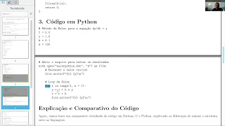 Física computaciona 2 - Revisão do método de Euler (programas em fortran, C e python)