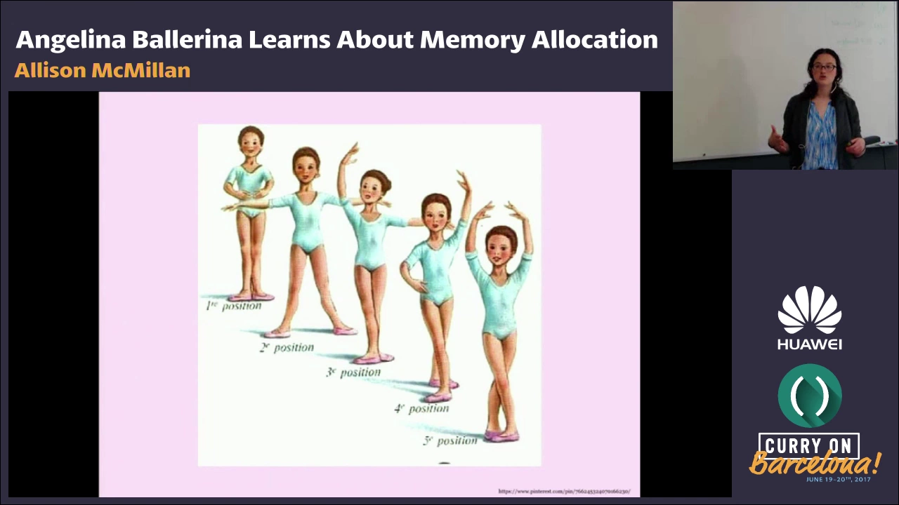 Allison McMillan - Angelina Ballerina Learns About Memory Allocation