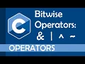 Bitwise operators in C