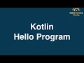 3 Kotlin Hello Program Online Training Download app from below link