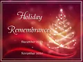 Holiday Remembrance 2024 Burger Funeral Home